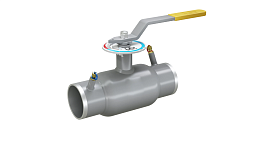 Кран шаровой Н/П приварной Energy Regula, LD, КШЦП Ду32, Ру40, стал...
